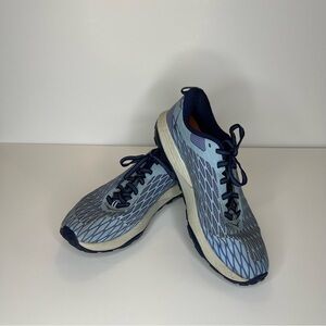Hoka Blue and Gray Athletic Sneakers Size 9